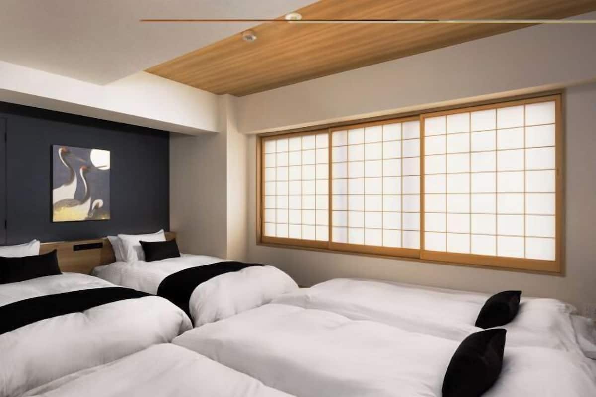 Down comforters, in-room safe, blackout drapes, iron/ironing board