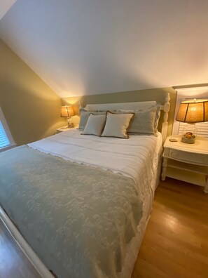 3 bedrooms, iron/ironing board, travel cot, WiFi