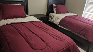 3 chambres, Wi-Fi, literie fournie