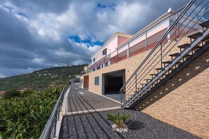 Blick von der Unterkunft