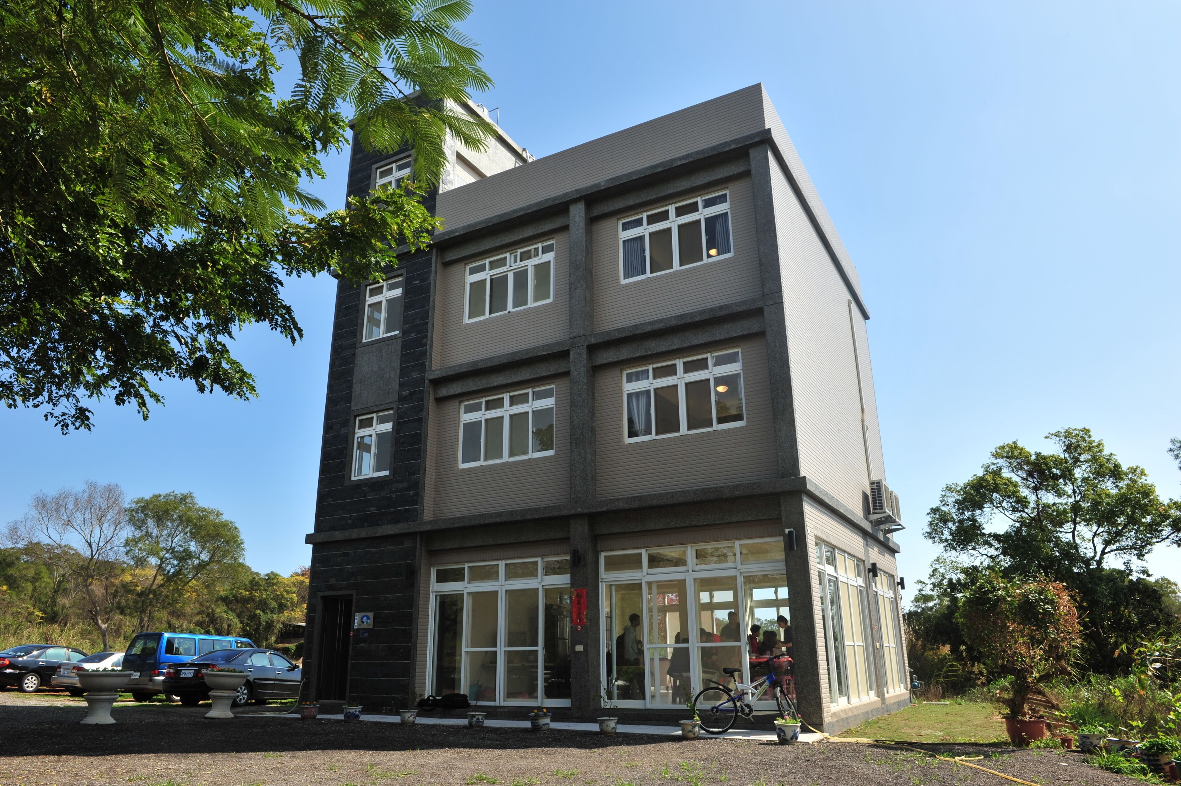 Fassade der Unterkunft