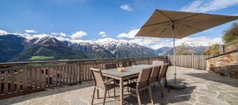 Rustic Chalet Flatsch on Mountain Farm with Terrace