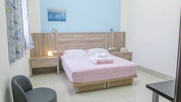 Exclusive Double Room | Premium bedding, blackout drapes, soundproofing, free WiFi