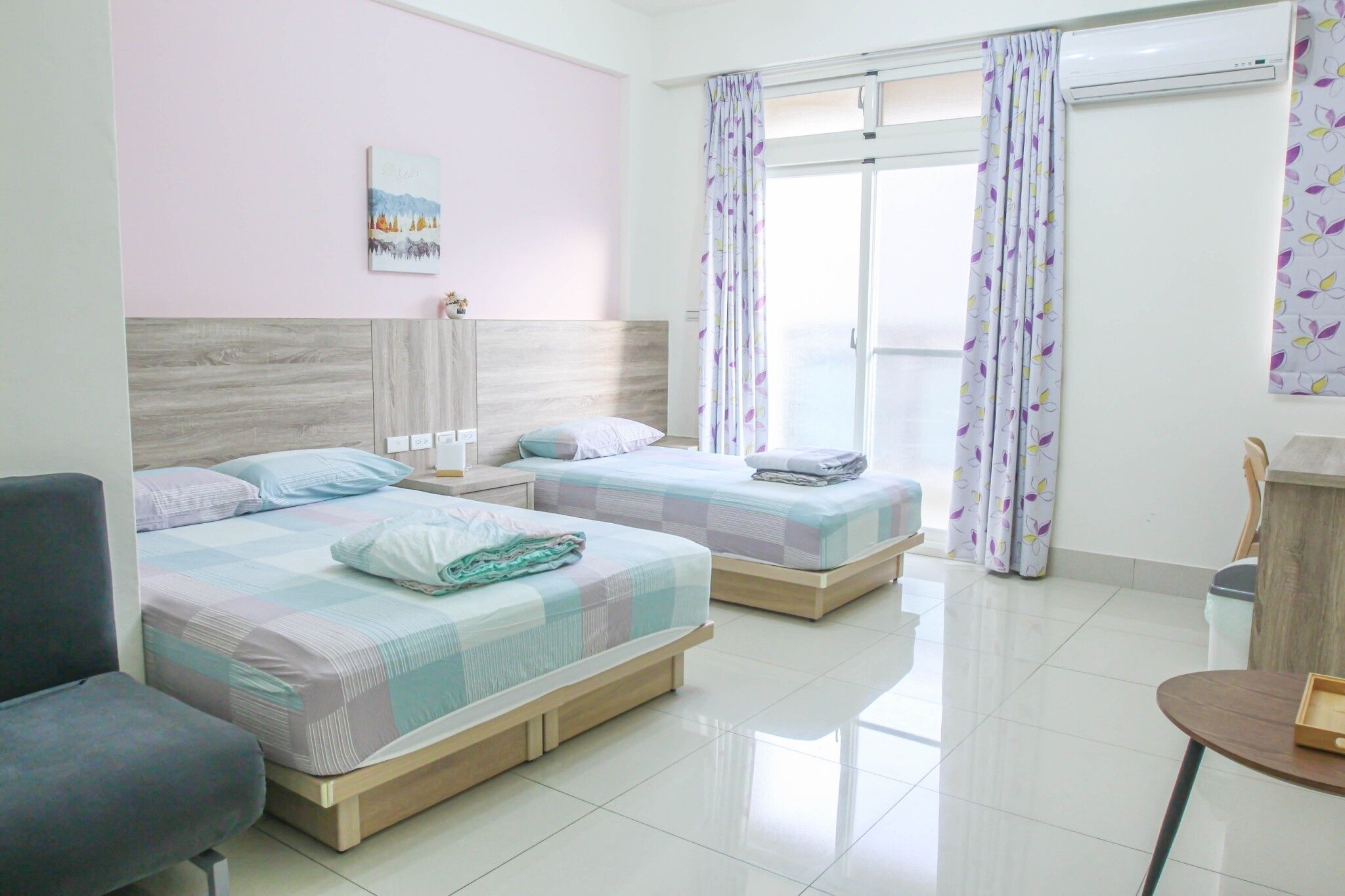 Superior-Dreibettzimmer | Hochwertige Bettwaren, Verdunkelungsvorhänge, schallisolierte Zimmer