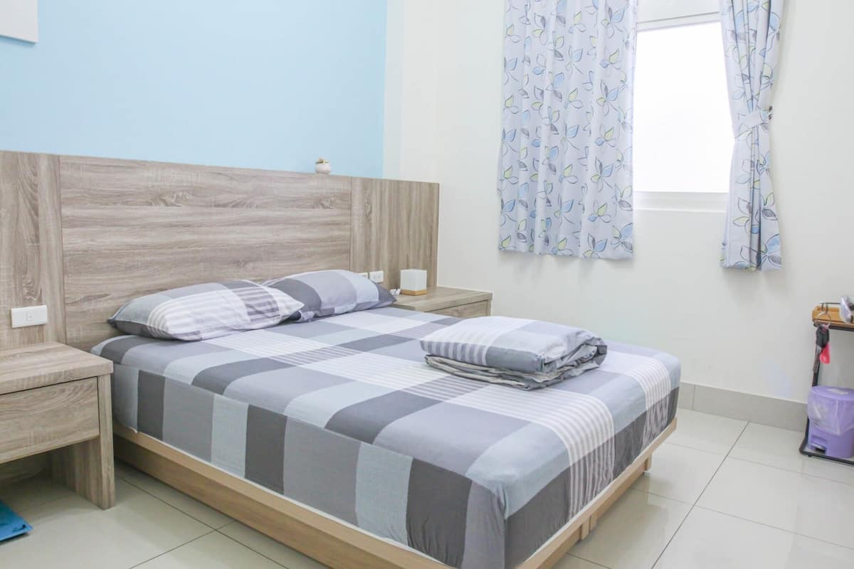 Elite Double Room | Premium bedding, blackout drapes, soundproofing, free WiFi