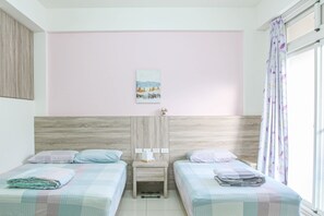 Superior Triple Room | Premium bedding, blackout drapes, soundproofing, free WiFi - Hsiao Yuan Inn (Jinning)