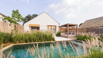 別墅 (Pool) | 1 間睡房、高級寢具、羽絨被、特厚豪華床墊