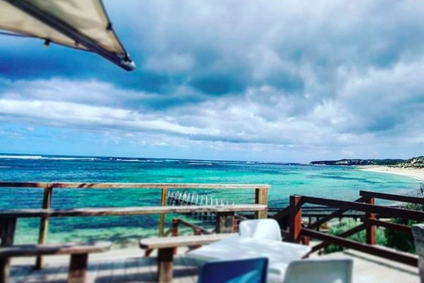 Take a 5 minute stroll to the White Elephant Cafe