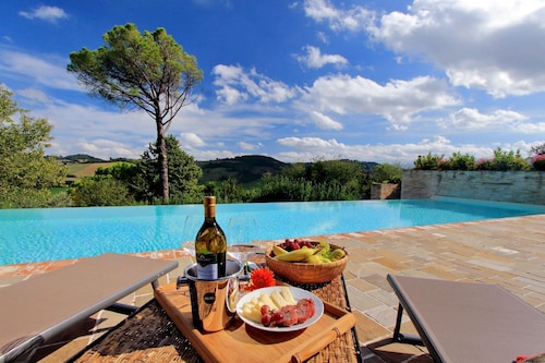 A breathtaking view from a dream cottage.