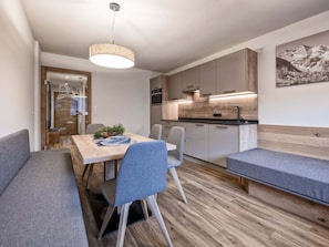 House | Private kitchen | Highchair - Secluded Farmhouse in Tyrol near Ski Area (Schwendau)