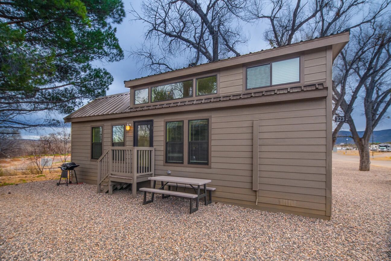 Premium Cabin Sleeps 8 (2 Bedroom w/loft and sofa sleeper) at Riverfront Resort
