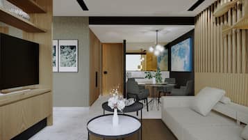 Junior Suite | Living area | LCD TV