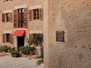 Façade de l’hébergement