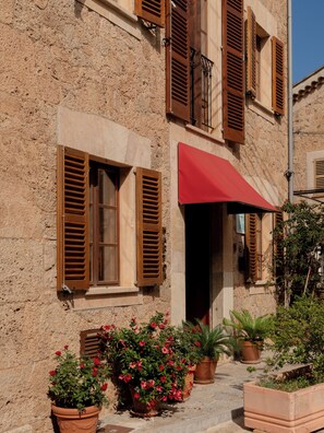 Fassade der Unterkunft