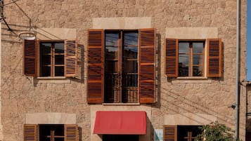 Façade de l’hébergement