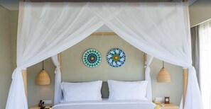 1 bedroom, desk, free WiFi - Duplex Villa with Private Pool and Beach Access 10 (Nusa Tenggara Barat)