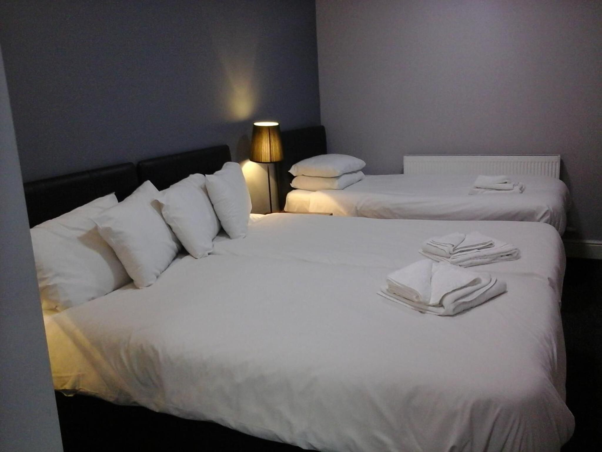 individually decorated, individually furnished, laptop workspace