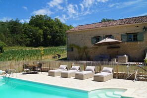 Außenpool, beheizter Pool