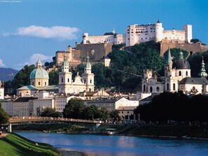 Vue depuis l’hébergement