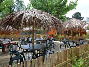 Chalet | Dining - Wooden Chalet with Terrace near Sea (Ravenna)