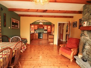 Cottage | Living area - The Lodge (Beaufort)