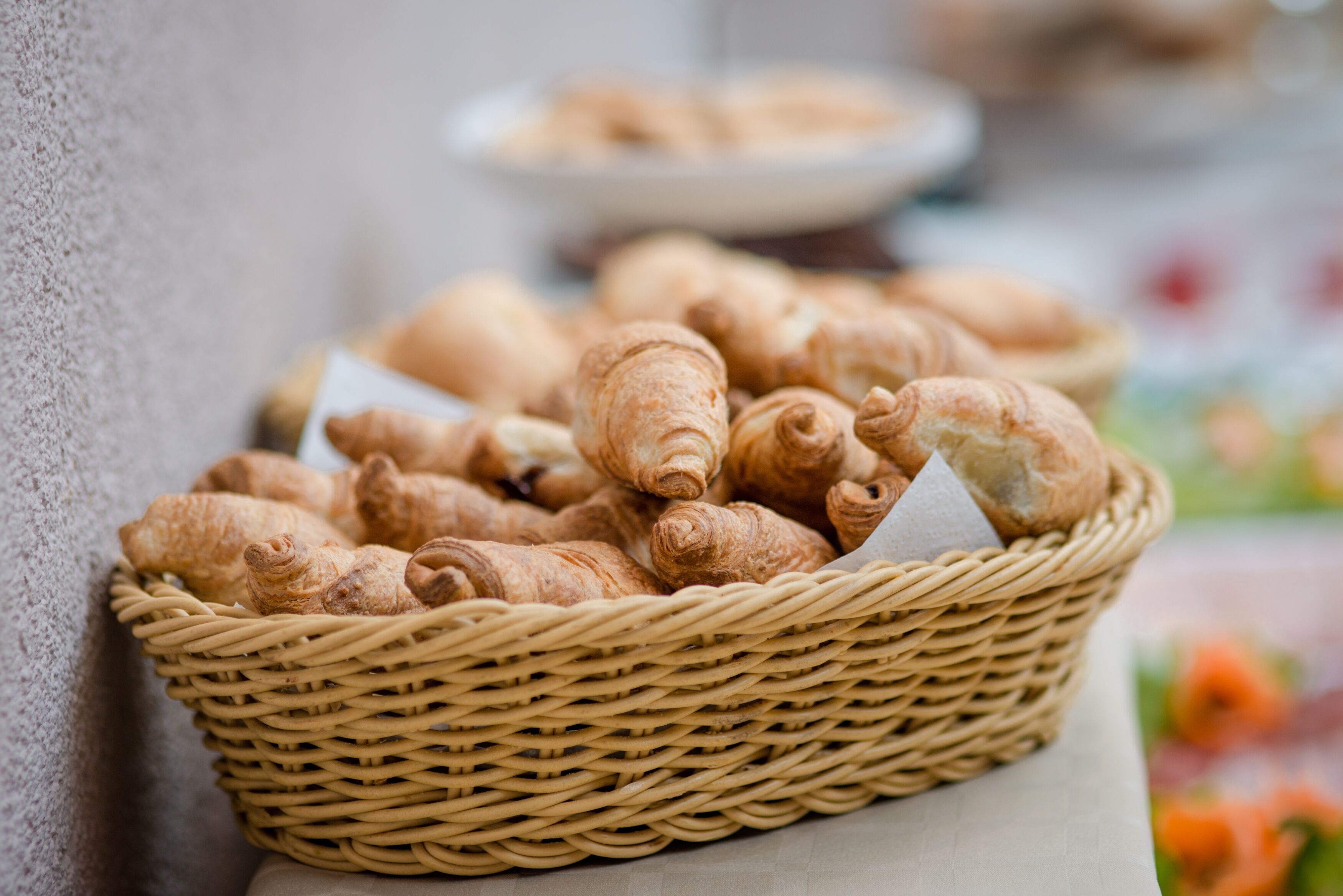 뷔페 아침 식사