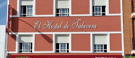 Overnatningsstedets facade