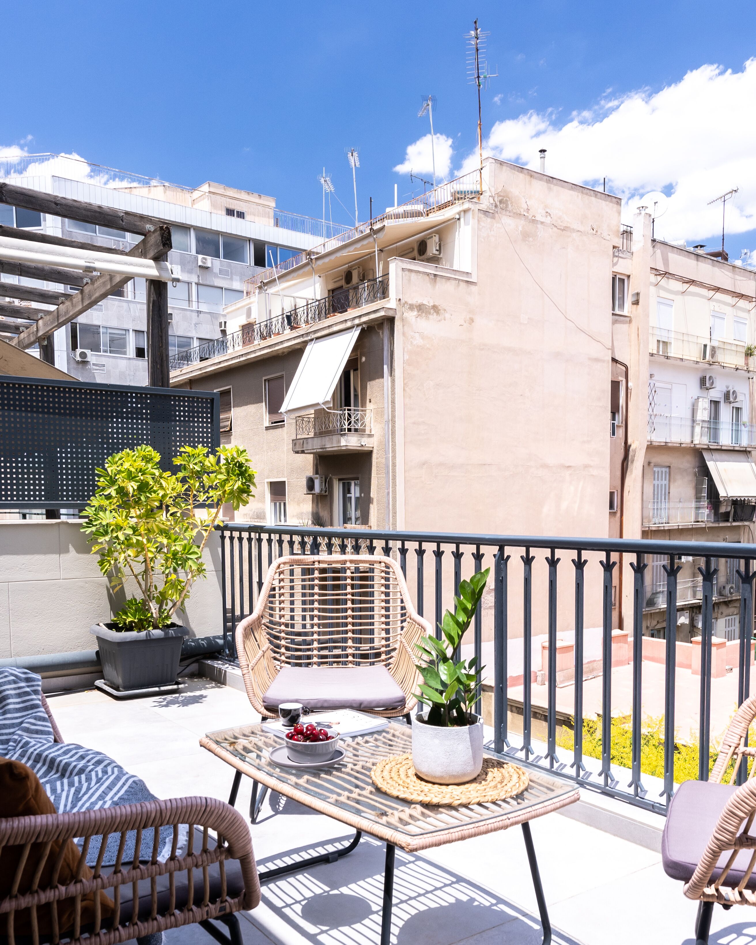 Studio Deluxe, terrasse (Lucia) | Balcon