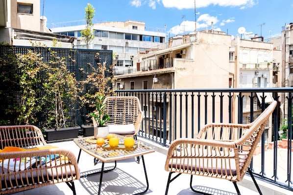 Deluxe-Suite, Terrasse (Lenny) | Blick vom Balkon