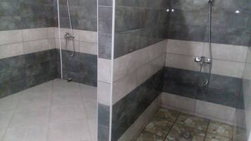 Towels, soap, toilet paper