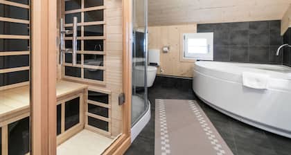 Snug Chalet With Sauna