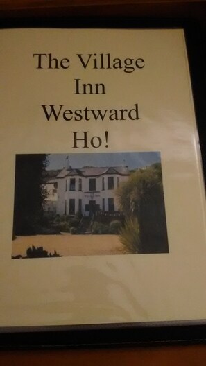 Front of property - The village inn (Bideford)