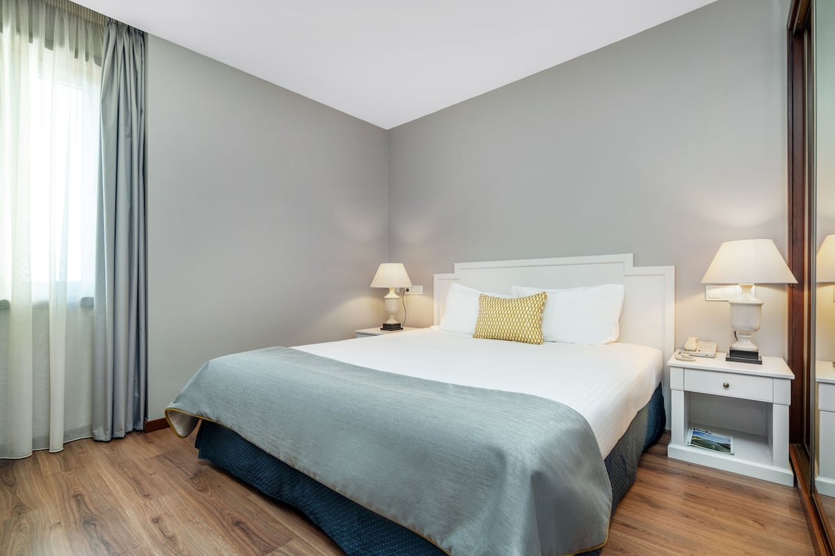 1 slaapkamer, hypoallergeen beddengoed, een minibar