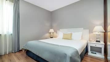 1 chambre, literie hypoallergénique, minibar