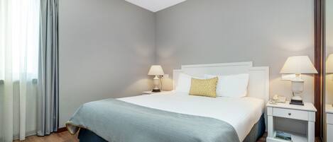 1 chambre, literie hypoallergénique, minibar