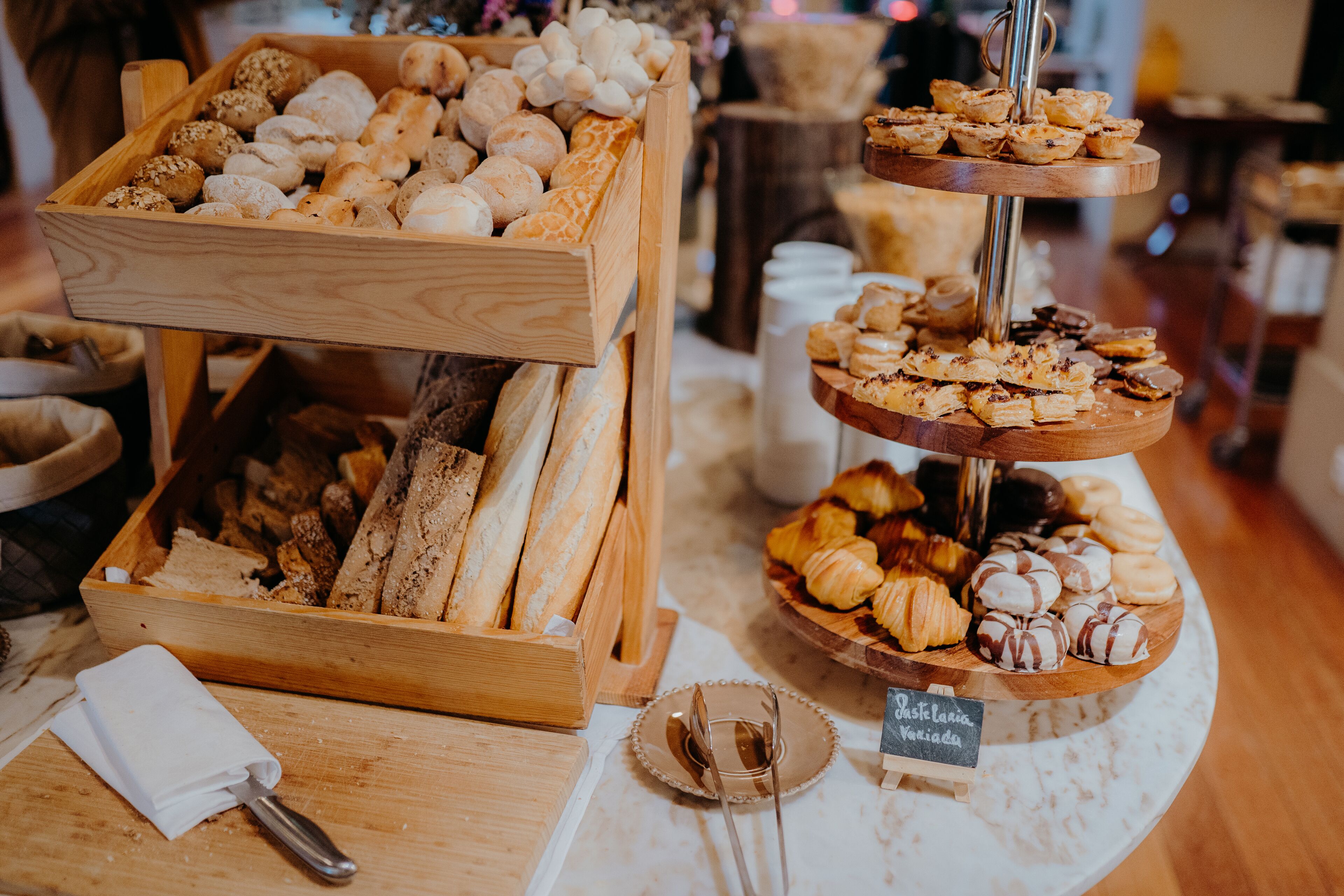 Dagelijks ontbijtbuffet (EUR 16 per persoon)