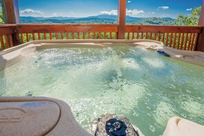 Baignoire à remous extérieure