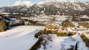 Exterior - Pretty Mansion in Haus im Ennstal With Garden, Terrace, Pond (Aich)