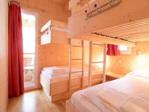Chalet | 5 chambres, ameublement personnalisé, draps fournis