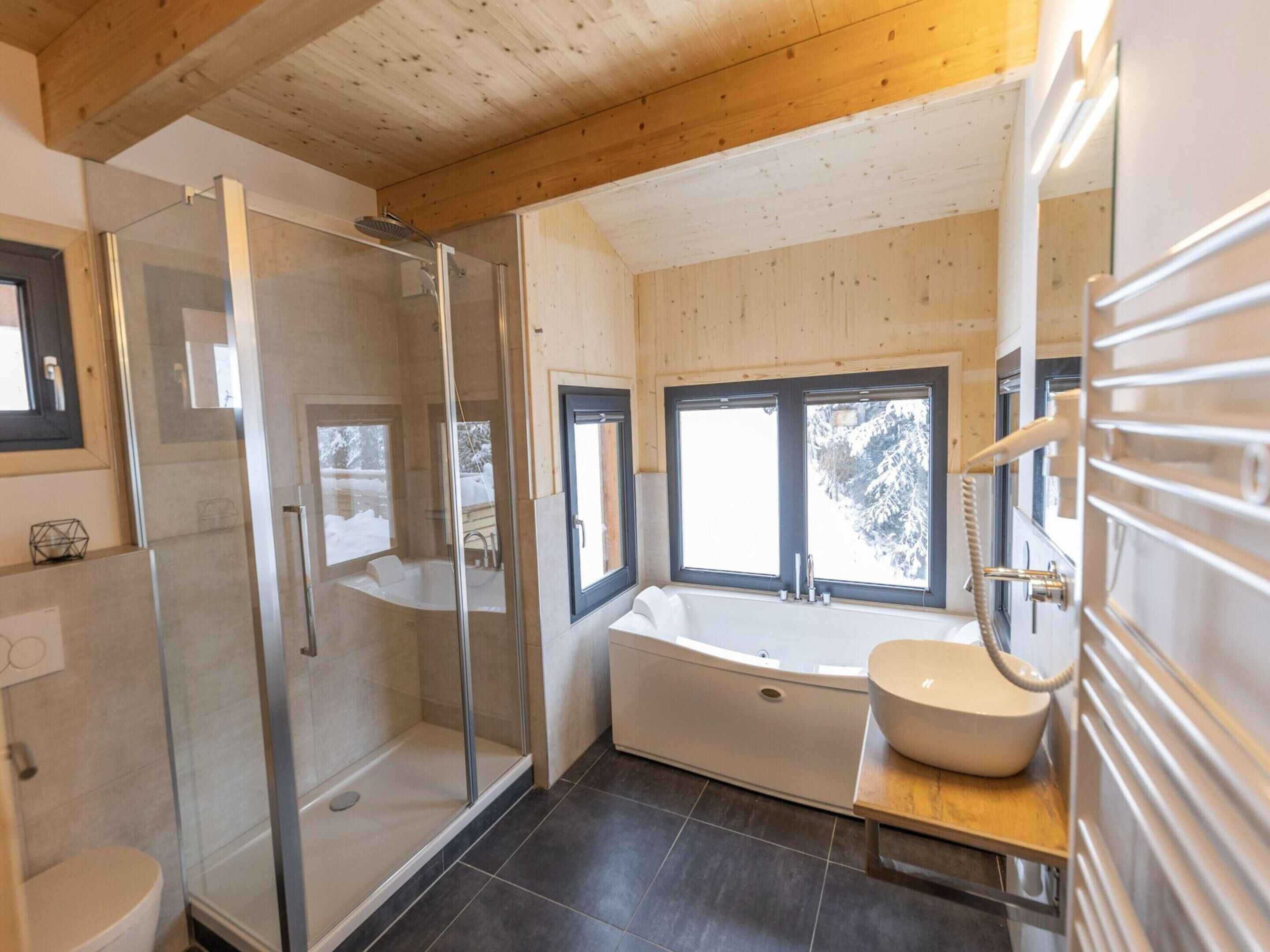 Chalet | Badezimmer | Handtücher