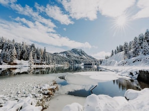 Chalet | Blick von der Unterkunft