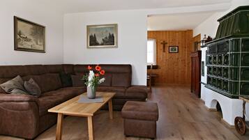 Cottage, 5 phòng ngủ, hiên (Heidi) | Phòng khách