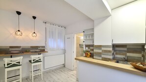 Apartment, 1 Bedroom | Living area | Flat-screen TV - Petit Main Square Apartment (Zagreb)