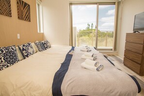 2 bedrooms, desk, free WiFi, bed sheets - Designers villa 1 private stay  M s casa  Go / Kunigami-gun Okinawa (Kunigami-gun)