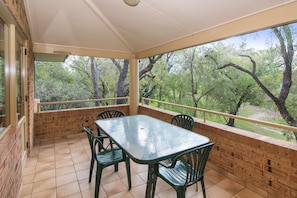 Treetop Villa | 2 bedrooms, iron/ironing board, bed sheets