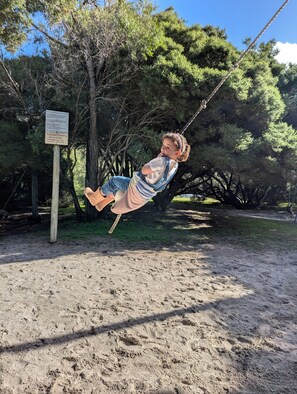 Lekområde för barn utomhus