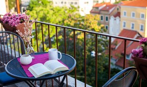 Appartement, 1 chambre | Vue du balcon