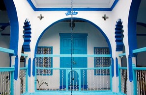 Interior detail - Hostel Mauritania (Chefchaouen)