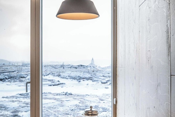 Deluxe-bústaður (For 2) | Einkaeldhús | Ísskápur, örbylgjuofn, eldavélarhellur, espressókaffivél