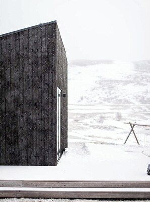 Deluxe Cabin (For 2) | Front of property - Aska Modern Cabin (Myvatn)